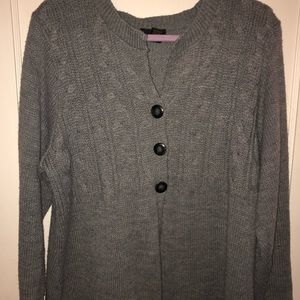 Lame Bryant mid length, warm, long sleeve, sweater